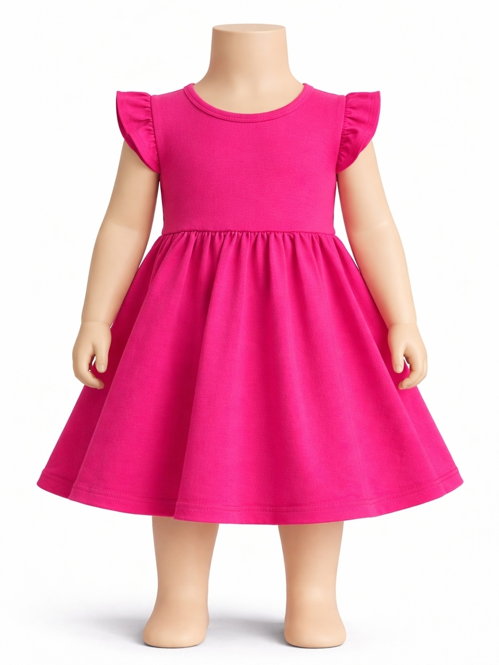 Posh Bright Hot Pink Toddler Tee